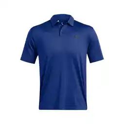Decathlon Under Armour T2G Heren Golfpolo Tech Blue aanbieding