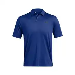 Decathlon Under Armour T2G Heren Golfpolo Tech Blue aanbieding