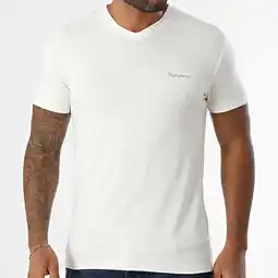 Decathlon T-shirt Pepe Jeans Original Basic V aanbieding