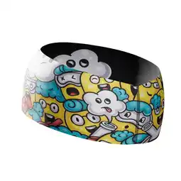 Decathlon HARDLOOP HEADBAND Elite EMOJI EXPERIMENT – Naadloos en Omkeerbaar 2-IN-1 aanbieding
