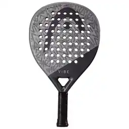 Decathlon Padelracket Head VIBE Zwart/Grijs aanbieding
