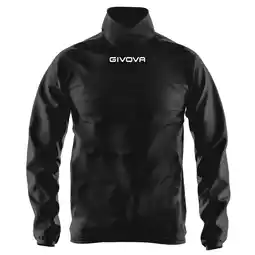 Decathlon Waterdichte Givova Regenjas Zwart XL voor Heren aanbieding