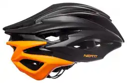 Decathlon Neatt Asphalt Race Helm Zwart Oranje aanbieding