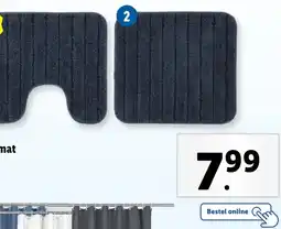 Lidl Bad- en wc-mat aanbieding