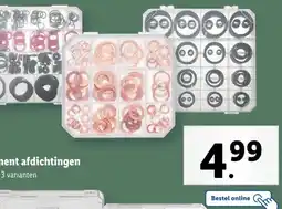 Lidl Assortiment afdichtingen aanbieding