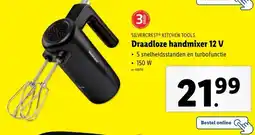 Lidl Draadloze handmixer 12 V aanbieding