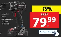 Lidl Accuschroef- boormachine, 20 V aanbieding