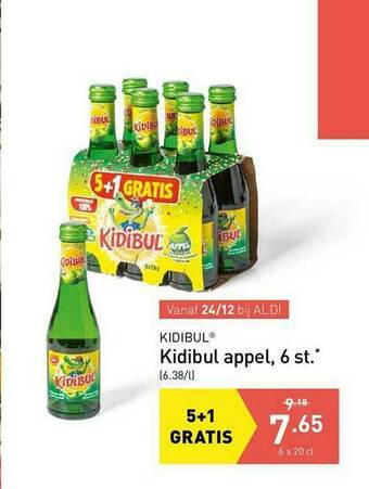 ALDI Kidibul Appel aanbieding