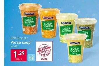 ALDI Verse Soep aanbieding