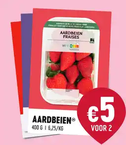 Delhaize Aardbeien aanbieding