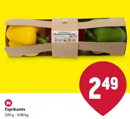 Delhaize Paprikamix aanbieding