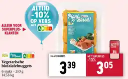 Delhaize Vegetarische biofalafelnuggets aanbieding
