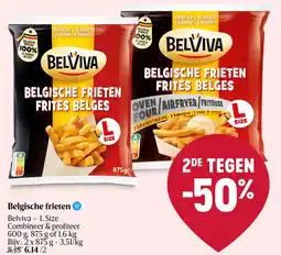Delhaize Belviva - l size belgische frieten aanbieding