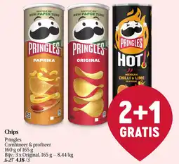 Delhaize Pringles chips aanbieding