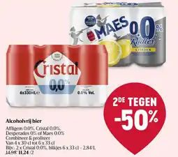 Delhaize Alcoholvrij bier aanbieding