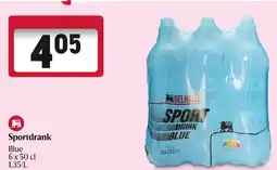 Delhaize Sportdrank Blue aanbieding
