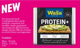 Delhaize Wasa Protein Crackers aanbieding