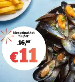 Spar Mosselpakket 'Super' aanbieding