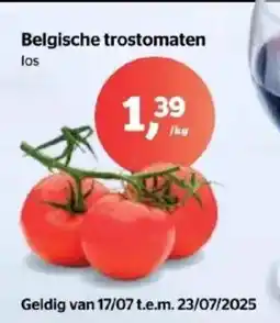 Spar Belgische trostomaten aanbieding