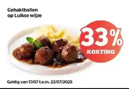 Spar Gehaktballen op Luikse wijze aanbieding