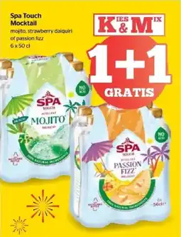 Spar Spa Touch Mocktail aanbieding