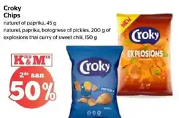 Spar Croky Chips aanbieding