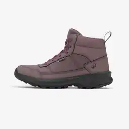 Decathlon Waterdichte halfhoge wandelschoenen voor dames NH100 roze aanbieding