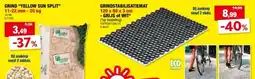 Hubo Grindstabilisatiemat 120x80x3 cm grijs aanbieding