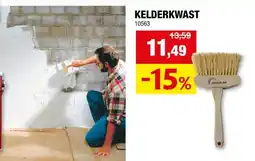 Hubo Aquaplan kelderkwast plat aanbieding