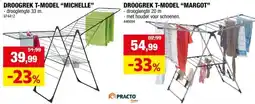 Hubo Practo Home Margot drookgrek T-model 20m aanbieding