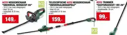 Hubo Bosch UniversalHedgePole accu heggenschaar telescopisch 18V Li-Ion 43cm zonder accu aanbieding