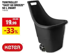 Hubo Keter Easy Go Breeze tuintrolley 50l aanbieding