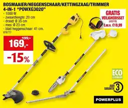 Hubo Powerplus POWXG3020 tuin multitool 1000W aanbieding