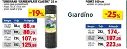 Hubo Giardino poort 100x125 cm groen aanbieding