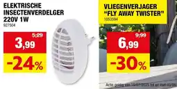Hubo Eurom Fly Away Twister vliegenverjager aanbieding