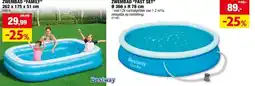 Hubo Bestway zwembad 262x175x51 cm aanbieding