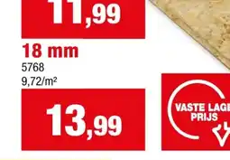 Hubo OSB 3 met tand & groef 244x59 cm 18mm aanbieding