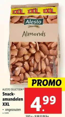 Lidl Snack- amandelen XXL aanbieding
