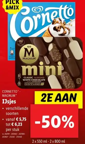Lidl IJsjes aanbieding
