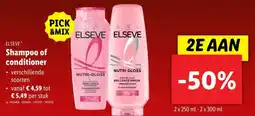 Lidl Shampoo of conditioner aanbieding
