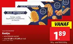 Lidl Koekjes aanbieding