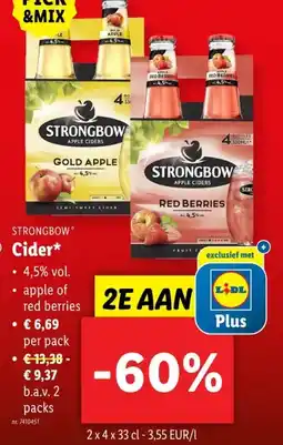 Lidl Cider aanbieding