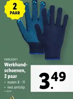 Lidl Werkhand- schoenen, 2 paar aanbieding
