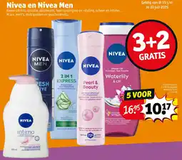 Kruidvat Nivea en Nivea Men aanbieding
