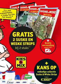 Kruidvat Suske & Wiske Strips aanbieding
