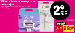 Kruidvat Gillette Venus scheerapparaat en -mesjes aanbieding