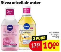 Kruidvat Nivea micellair water aanbieding