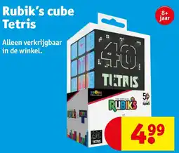 Kruidvat Rubik’s cube Tetris aanbieding