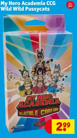 Kruidvat My Hero Academia CCG Wild Wild Pussycats aanbieding