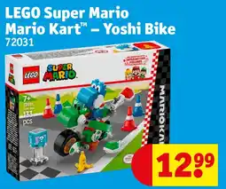 Kruidvat LEGO Super Mario Mario Kart – Yoshi Bike aanbieding
